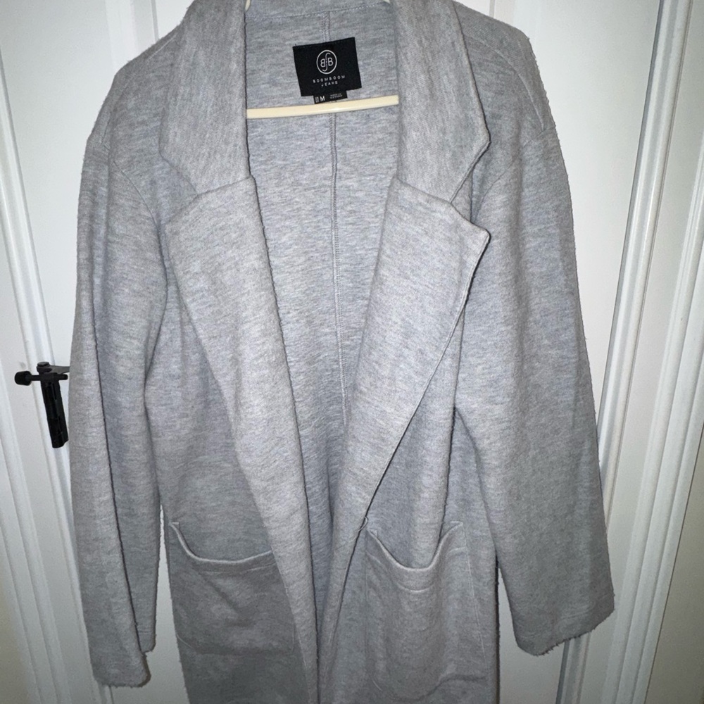 Boom Boom Jeans Gray Women's Coat